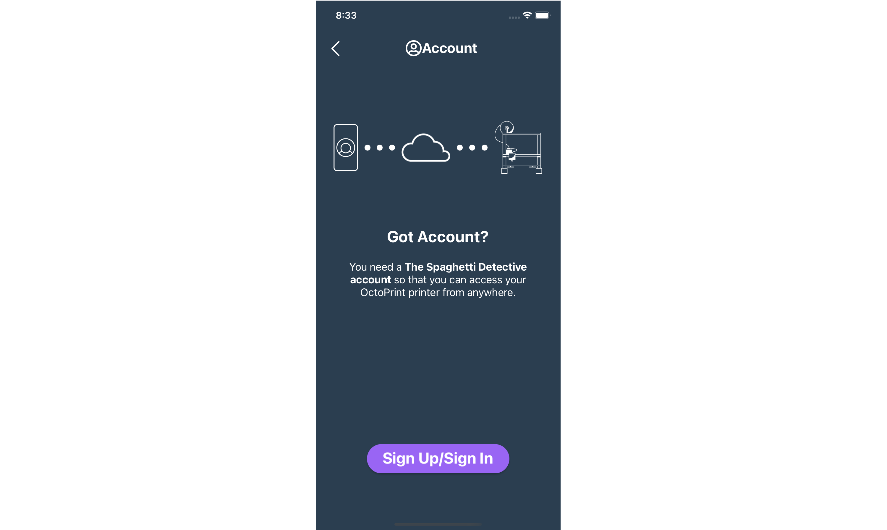 Sign Up Account